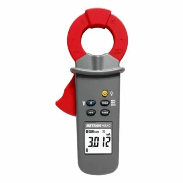 Metravi PRO 468AC 6000 Count Digital AC Leakage Current Clamp Meter with Bluetooth Connectivity