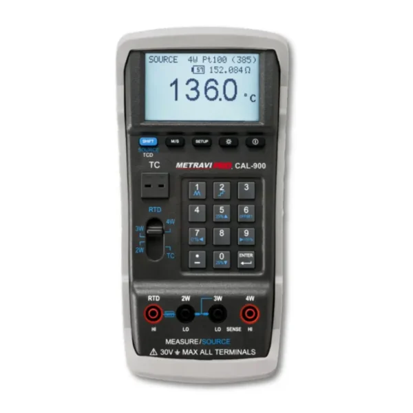 Metravi PRO CAL-900 Multifunction Thermocouple & RTD Calibrator