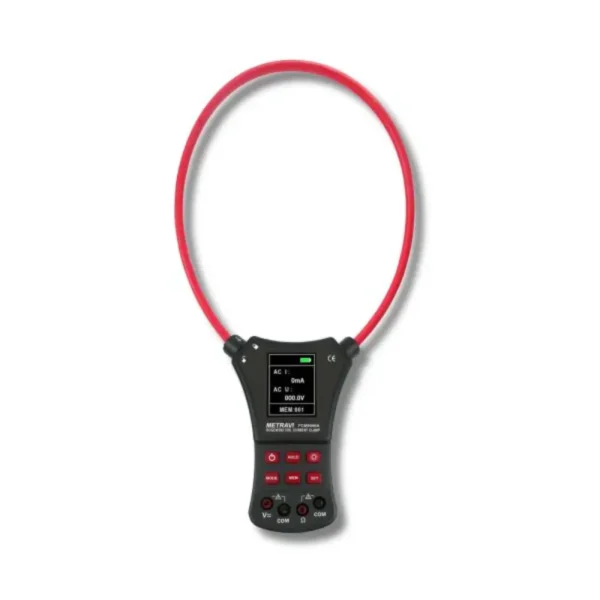 Metravi PRO FCM-9000A Flexible Rogowski Coil Clamp Meter for AC Current up to 10000A