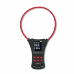 Metravi PRO FCM-900P Flexible Three Phase Power Clamp Meter with Data Logging and Backlit LCD