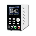 Metravi PRPS-6010A Programmable Single Output DC Regulated Power Supply, 0-60V / 0-10A DC with TFT Display