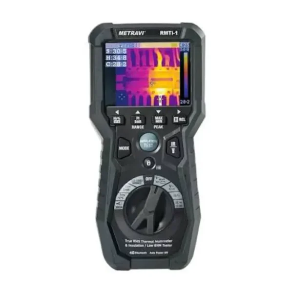 Metravi RMTi-1 Rotating Machine Tester with Thermal Imager and T-RMS Multimeter