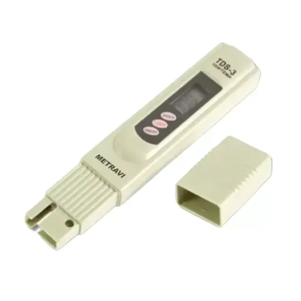 Metravi TDS-3 Digital TDS Meter for Water Quality Testing (0-9990 PPM)