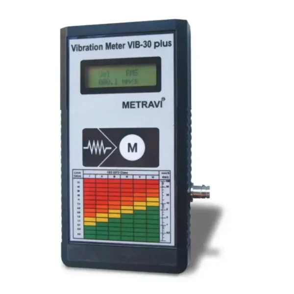 Metravi VIB-30+ Digital Vibration Meter RMS Velocity 0.1-199.9 mm per sec