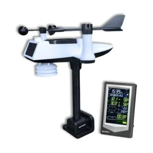 Metravi WS-1479 Professional Wireless WiFi Weather Station with Solar Panel
