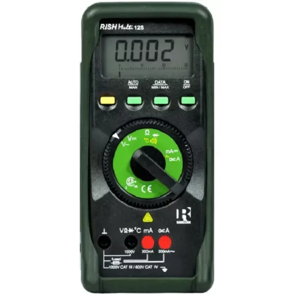 Rishabh Multi 12S Industrial Digital Multimeter with Backlit Display