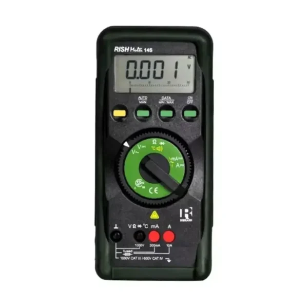 Rishabh Multi 14S Industrial Multimeter with Fine Tip and Backlit