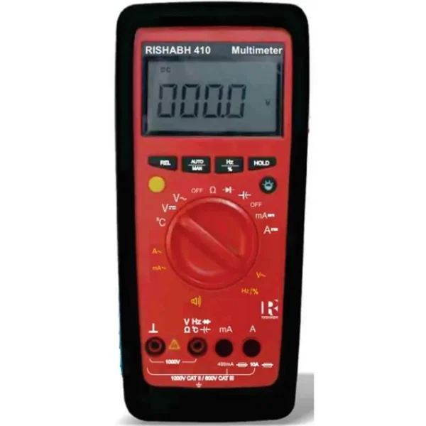Rishabh 410 Digital Multimeter with Fine Tip Probe