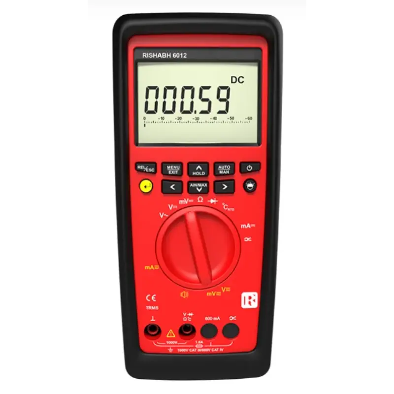 RISHABH 6012 TRMS Datalogging DMM Digital Multimeter Rishabh 6012 TRMS Datalogging DMM Digital Multimeter - Image 1