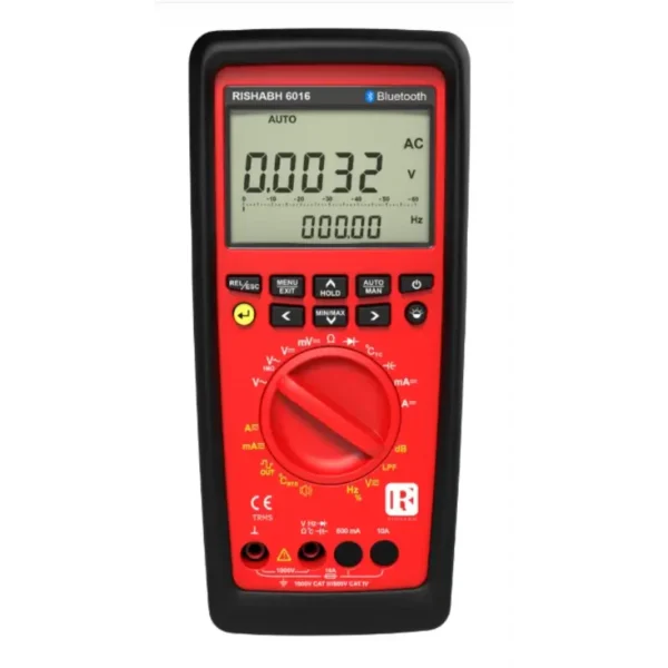 Rishabh 6016 TRMS Datalogging Multimeter with Fine Tip Probe