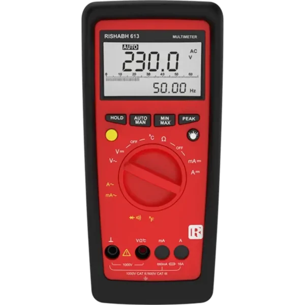 Rishabh 613 NT General Purpose Digital Multimeter