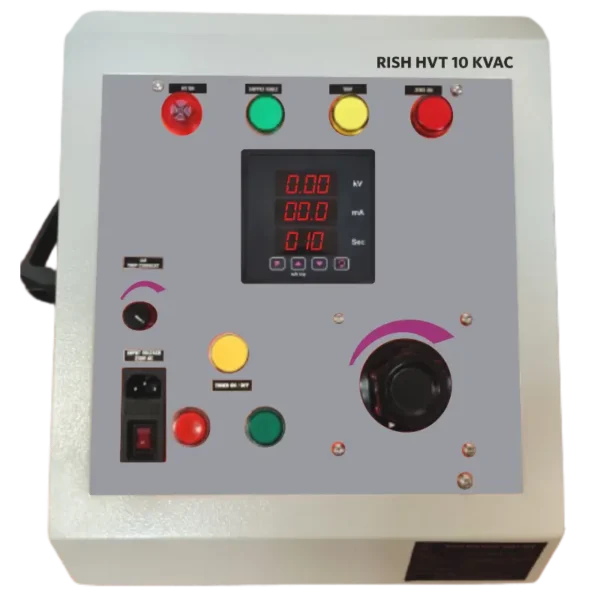 Rishabh High Voltage Breakdown Tester HVT 100 mA 10 kV AC