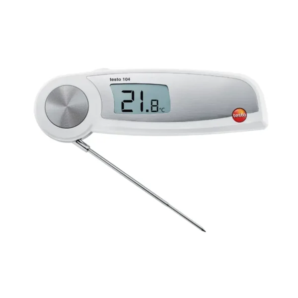 Testo 104 Waterproof Folding Food Thermometer with IP65 Protection