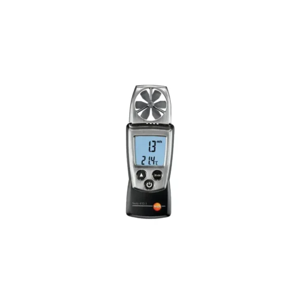 Testo 410-1 Vane Anemometer for Air Velocity and Temperature Measurement