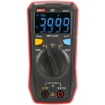 UNI-T UT123 Slim Pocket Digital Multimeter, 600V DC/AC, Temperature up to 300°C, Continuity