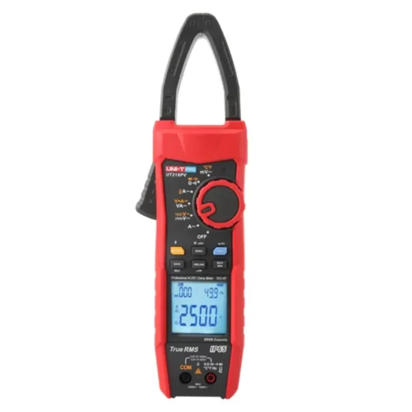 UNI-T UT219PV Professional Solar AC/DC Clamp Meter, 9999-Count