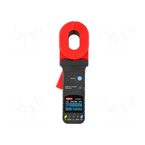 UNI-T UT276A+ Clamp-on Earth Ground Tester, Data Storage, LCD Display