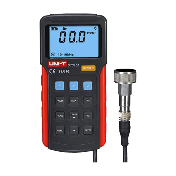 UNI-T UT315A Advanced Vibration Tester, Split-Type Design, USB