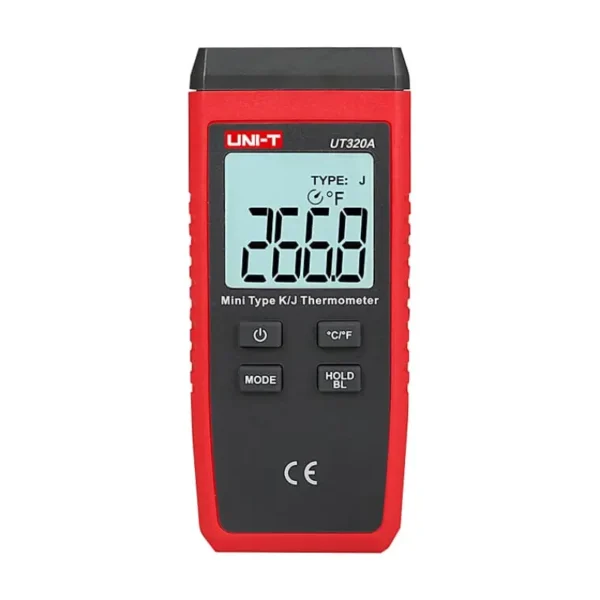 UNI-T UT320A Mini Contact Thermometer, K/J Type Thermocouple