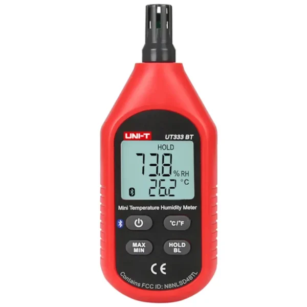 UNI-T UT333BT Bluetooth Temperature & Humidity Meter, Compact Design