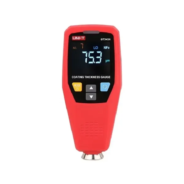 UNI-T UT343A Coating Thickness Gauge, 0–1750μm, Data Storage