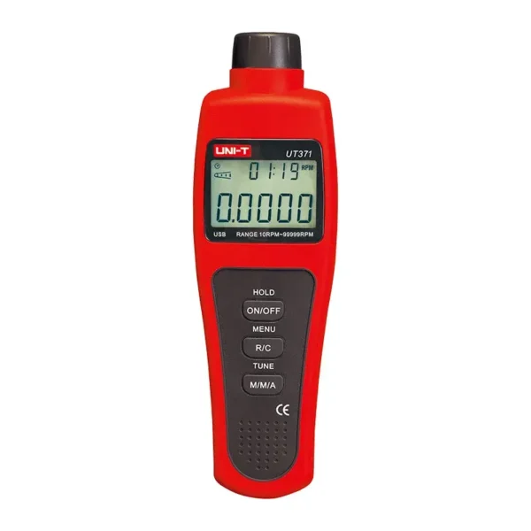 UNI-T UT371 Non-Contact Tachometer, 10–99,999 RPM, Data Storage
