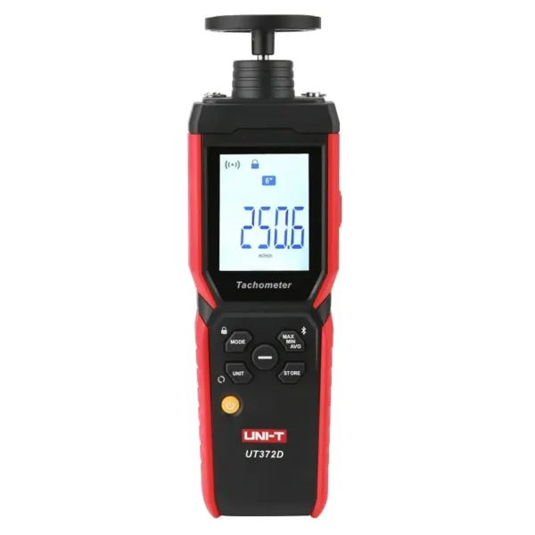 UNI-T UT372D 2-in-1 Tachometer, Contact and Non-Contact, Bluetooth