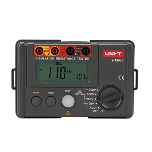UNI-T UT501A Insulation Resistance Tester, 1000V Test Voltage