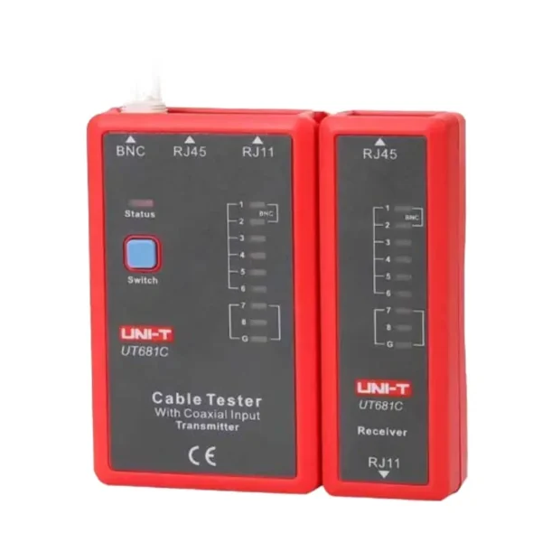 UNI-T UT681C Network Cable Tester, RJ45/RJ11/BNC Continuity and Wiring Faults