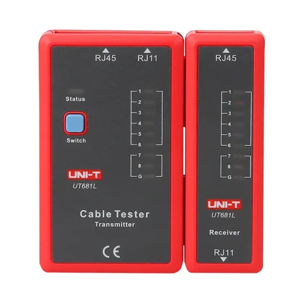 UNI-T UT681L Network Cable Tester, RJ45/RJ11 Continuity and Wiring Sequence