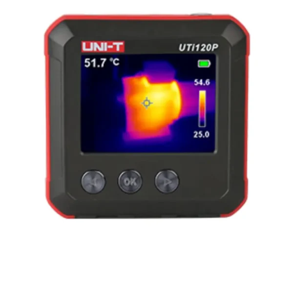 UNI-T UTi120P Compact Thermal Imager, 120x90 IR Resolution, WiFi Connectivity, Rechargeable Battery