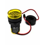 Stromera AD22-22DSA-Y  22.5 mm Round LED With Amp Indicator Display Yellow 0 to 100A