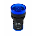 Stromera AD22-22DSV-B AC Volt Indicator Display Round Blue 22.5 mm 60 to 500 VAC