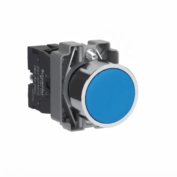 Stromera XB2-BA6Z-BL Metal Push Button LED Blue Switch