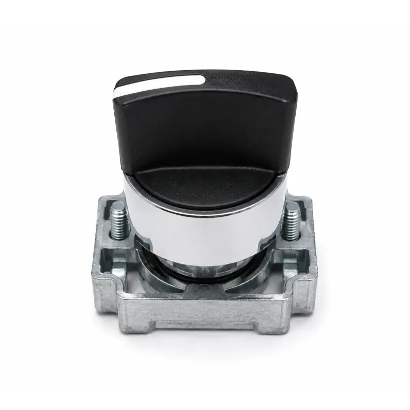 Stromera XB2-BD32Z Metal 3P Black Selector Switch Self-Lock Stromera XB2-BD32Z Metal 3P Black Selector Switch Self-Lock - Image 1