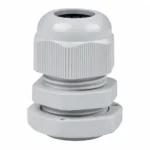 STROMERA PG21 IP68 Waterproof Cable Gland White - UV Resistant Nylon Strain Relief Connector